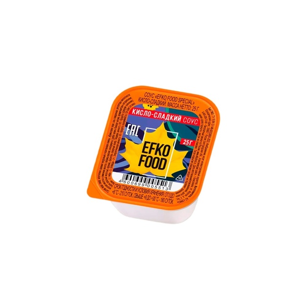 Соус Efko Food Professional Кисло-Сладкий 35% 125*25г