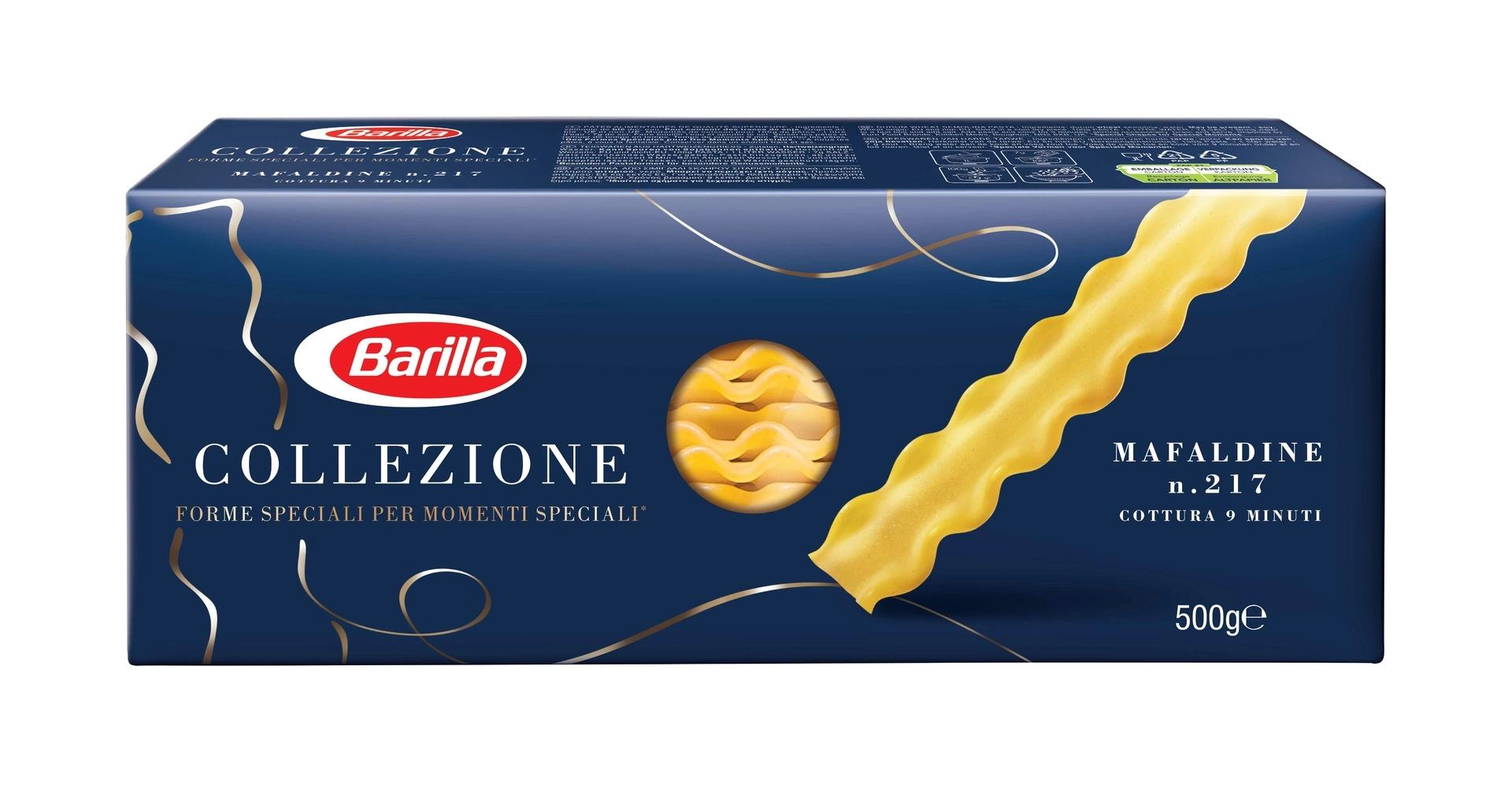 Купить Макаронные изделия Мафальдине «Barilla» - 500 г с доставкой в Москве