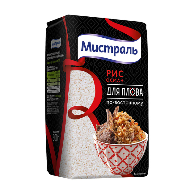 Рис Мистраль Осман для Плова по-Восточному 500г