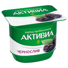 Йогурт Активиа чернослив «Данон» - 150 г