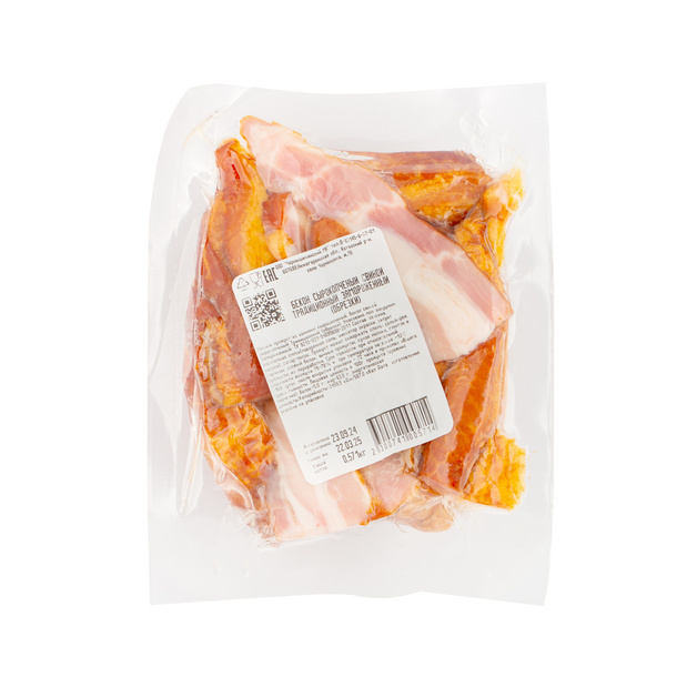Бекон Сырокопченый Традиционный Замороженный Обрезки 500г