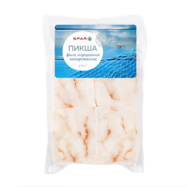 Филе Пикши SPAR Порционное Замороженное 400г