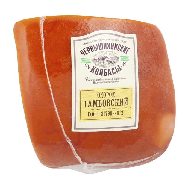 Окорок в/к Тамбовский без Кости ГОСТ Малый Кусок Чернышихинские Колбасы 2кг