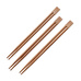 Палочки для Еды Бамбук Скрепленные Коричневые 20см 100шт