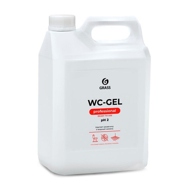Средство для Чистки Сантехники Grass WC Gel 5,3кг