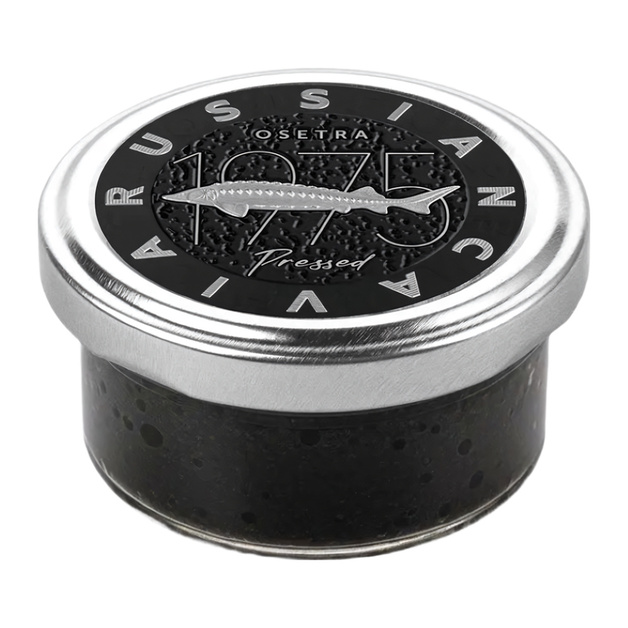 Икра Осетровая Черная Паюсная 50г Стекло