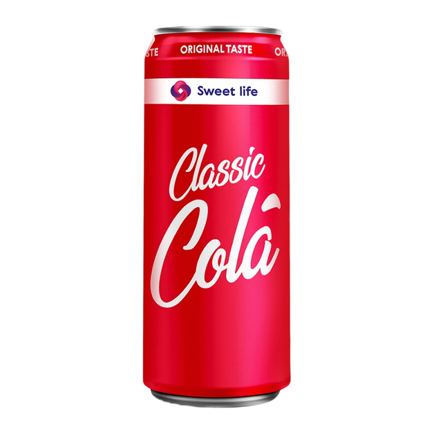 Напиток Газированный Classic Cola 0,45л ж/б Sweet Life