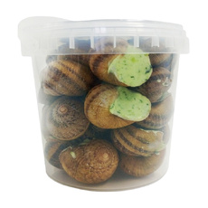 Улитки Эскарго со Сливочно-Чесночным Маслом и Зеленью 36шт