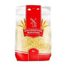 Макаронные Изделия Владимирские Макароны Вермишель Группа Б 4кг