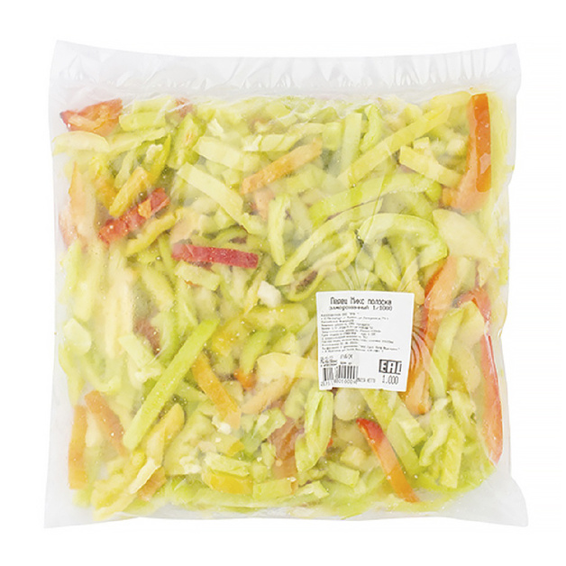 Перец Микс Полоска Замороженный 1кг