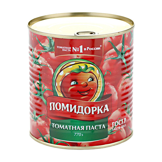 Томатная Паста Помидорка 770г ж/б
