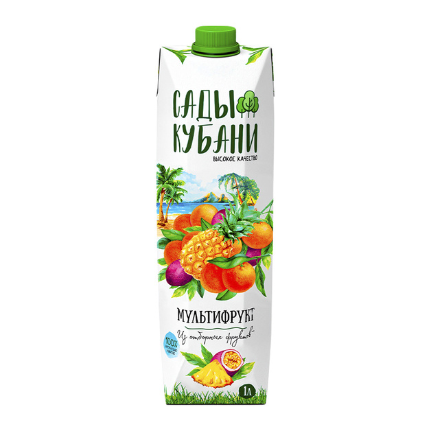 Нектар Сады Кубани Мультифрукт 1л