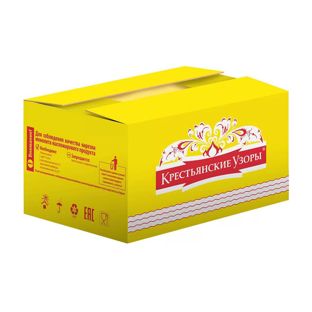 Масло Сливочное Крестьянские Узоры Крестьянское Зам 72,5% 5кг