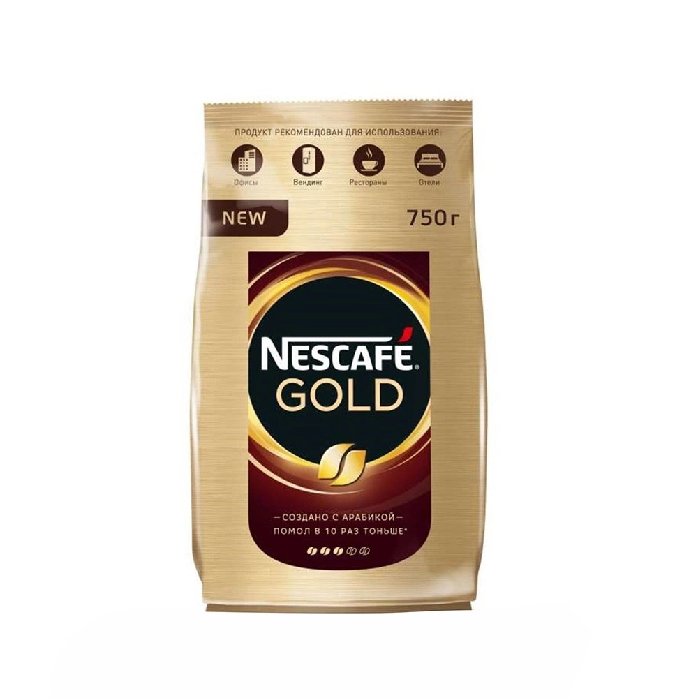 Купить Кофе Растворимй Nescafe Gold 750г м/у с доставкой в Москве