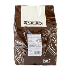 Шоколад Молочный Sicao 30,2%-33,2% 5кг