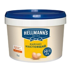 Майонез «Хелманс» настоящий 78% - 5 л (4,7 кг)
