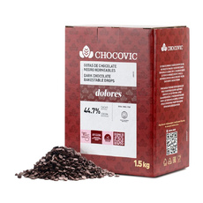 Капли Термостабильные из Темного Шоколада Chocovic Dolores 1,5кг