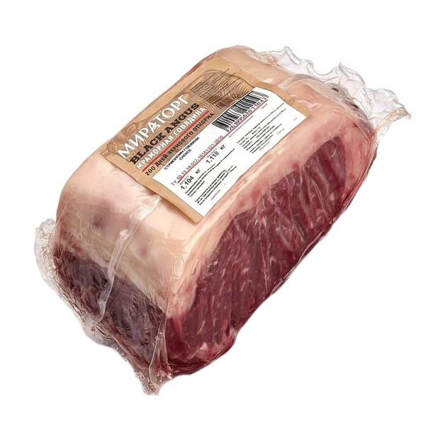 Тонкий Край Мираторг Black Angus Сhоice без Кости Зам 5,5кг