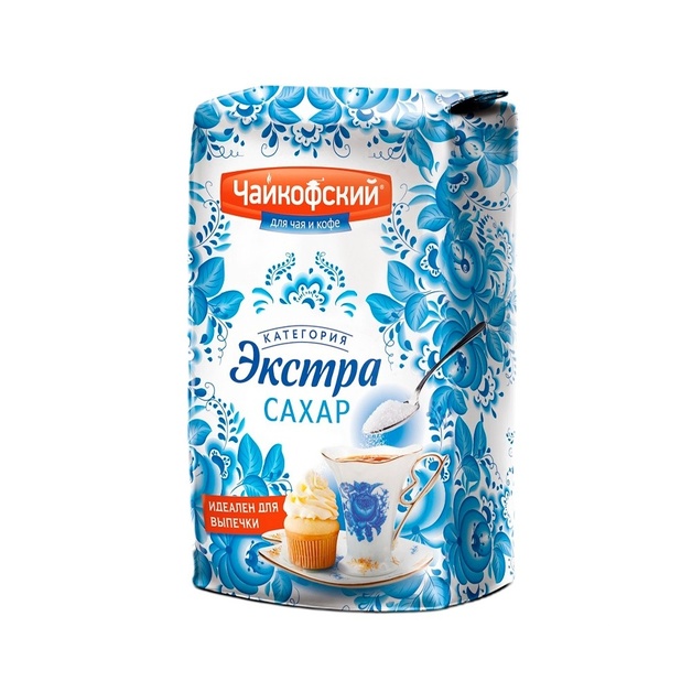 Сахар Чайкофский Экстра Белый 900г