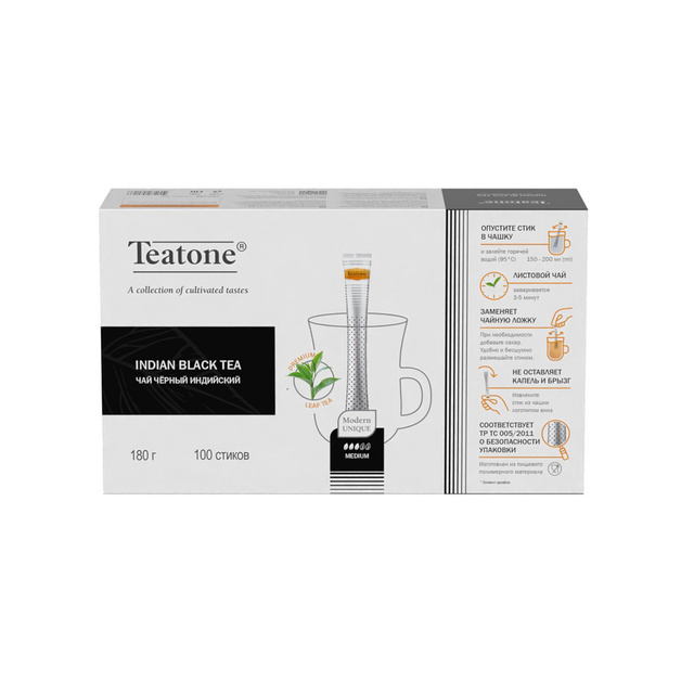 Чай Черный Teatone 100*1,8г