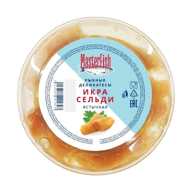 Икра Сельди MasterFish Ястычная 180г
