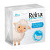 Салфетки Бумажные Reina Белые 1 Слой 24*24см 100шт/уп