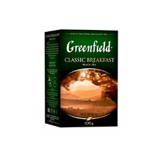 Чай Черный Greenfield Classic Breakfast 100г