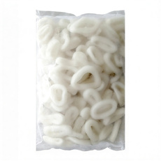 Кальмар Кольца без Кожи Свежемороженый 920г