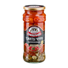 Томаты Черри Скатерть Самобранка Маринованные 580мл Сухой Вес 300г