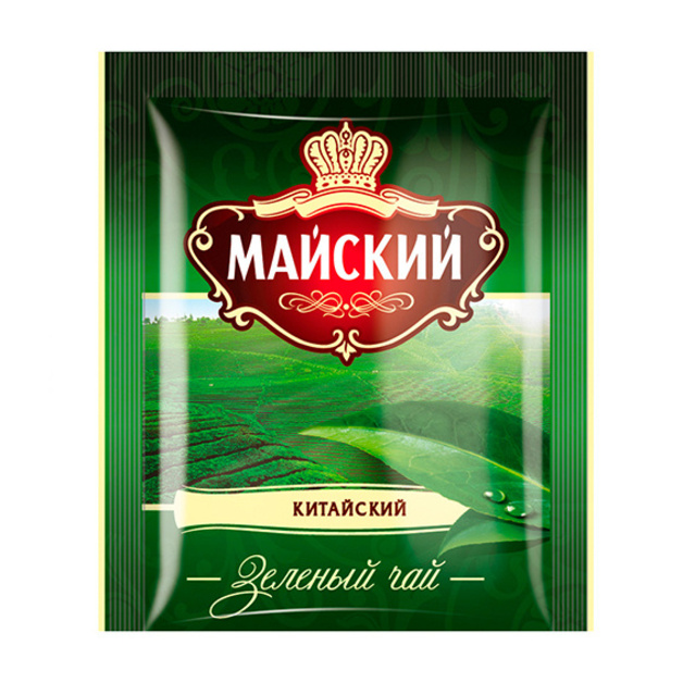 Чай «Майский» зеленый 200 пак. * 2 г