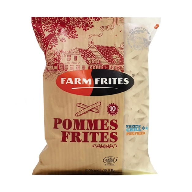Картофель Фри Farm Frites 10мм 2,5кг