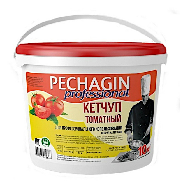 Кетчуп томатный «Pechagin» professional - 10 кг