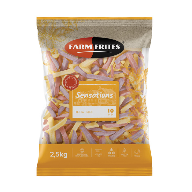 Картофель фри Fiesta «Farm Frites» - 2,5 кг