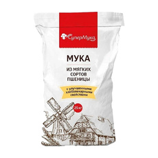 Мука Пшеничная СуперМука для Пельменей и Вареников в/с 25кг
