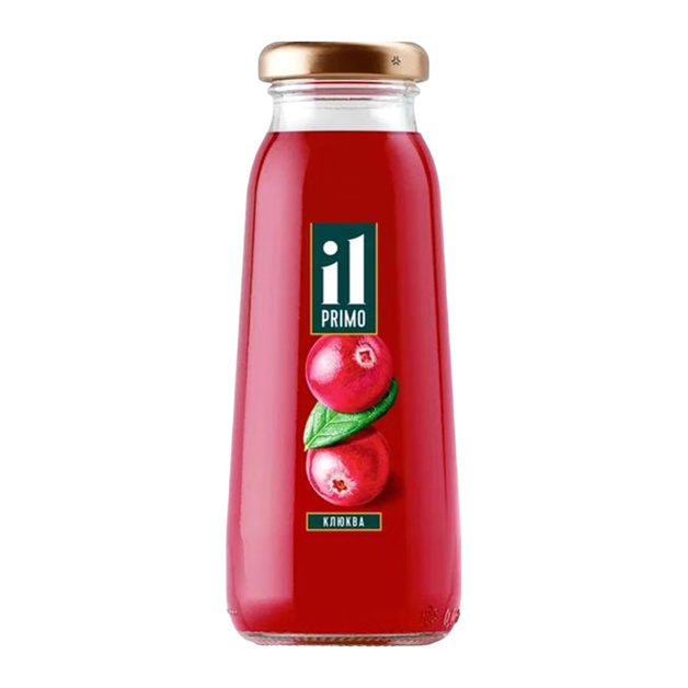 Морс Il Primo Клюквенный 0,2л
