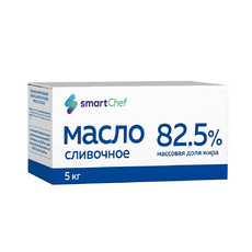 Масло Сливочное Smart Chef ГОСТ 82,5 % 5кг