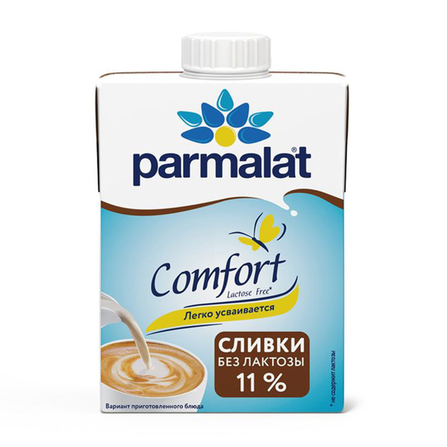 Сливки Parmalat Comfort Безлактозные 11% 500г
