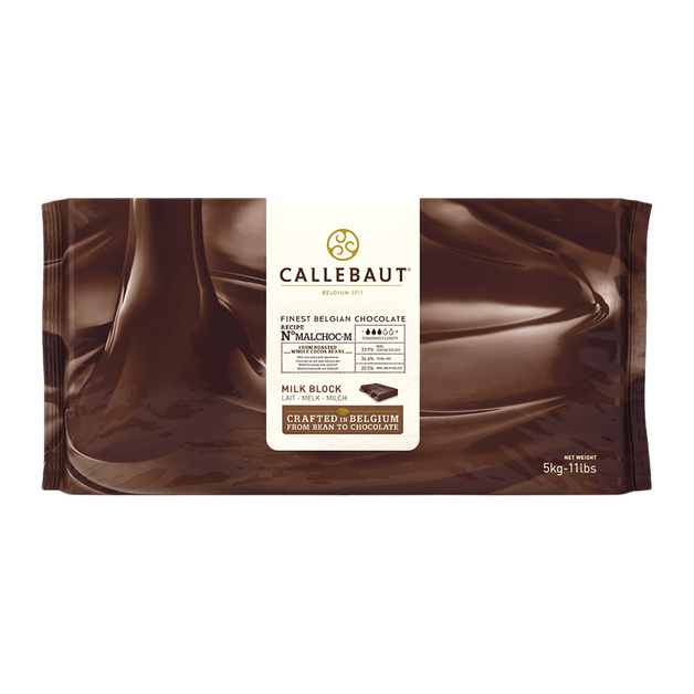 Шоколад Молочный Callebaut без Добавления Сахара 5кг