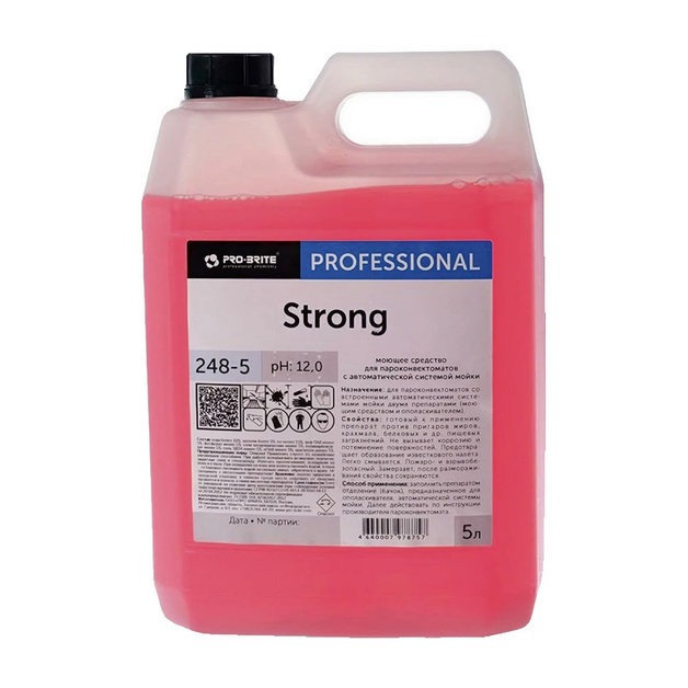 Средство Моющее Pro-Brite Strong для Пароконвектоматов 5л