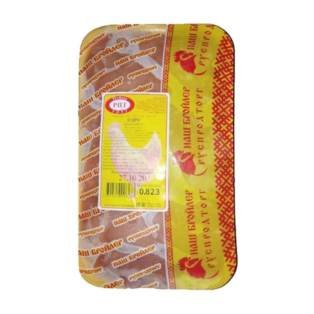 Филе Бедра Куриного Руспродторг без Кожи Замороженное 800г