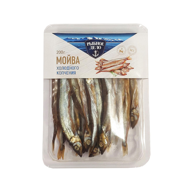 Мойва Рыбное Дело Холодного Копчения 200г