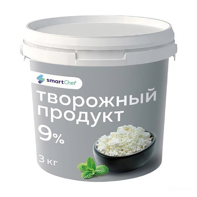 Продукт Творожный Smart Chef 9% 3кг
