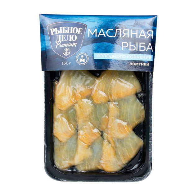Масляная Рыбное Дело Ломтики Холодного Копчения 150г