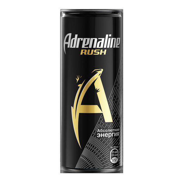 Напиток энергетический «Adrenaline Rush» - 0,25 л