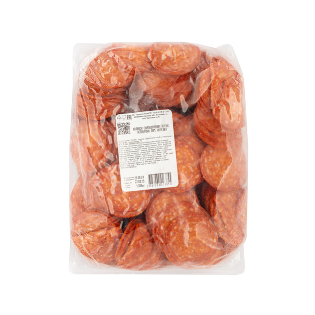 Колбаса Сырокопченая Пепперони Классическая Замороженая Нарезка 1,2кг