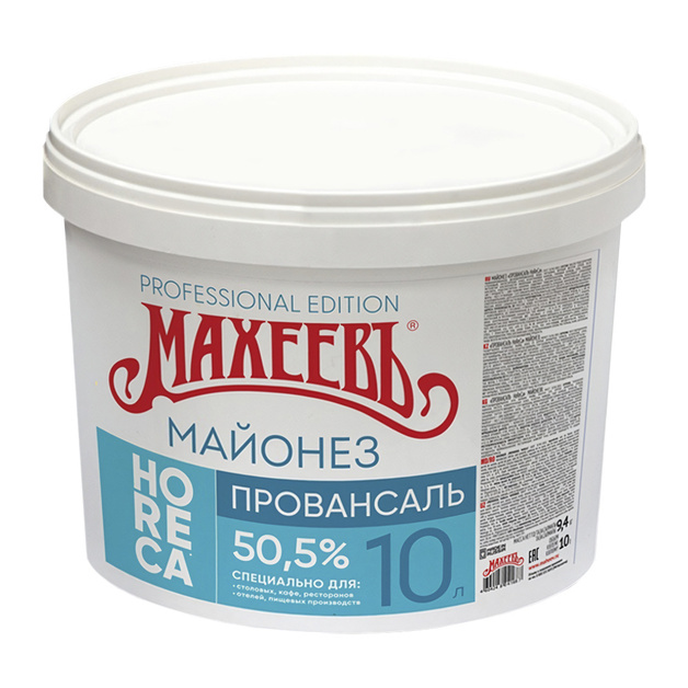 Майонез Махеевъ Провансаль 50,5% 9,4кг Ведро