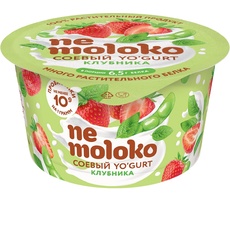 Йогуртный продукт соевый с клубникой Nemoloko 130 гр.