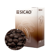 Шоколад тёмный 52,6% каллеты «Sicao» - 5 кг