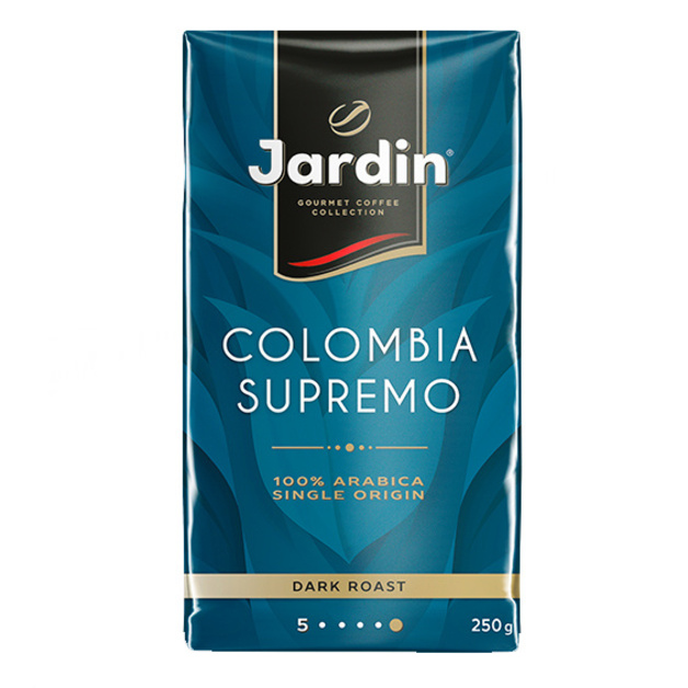 Кофе «Jardin» Colombia Supremo жареный молотый - 250 г