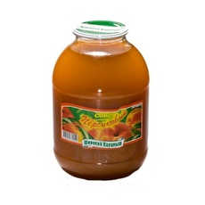 Сок персиковый ГОСТ «Широкий Карамыш» - 3 л